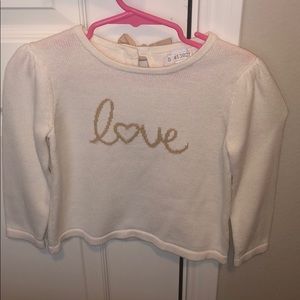 Love sweater - Janie and Jack